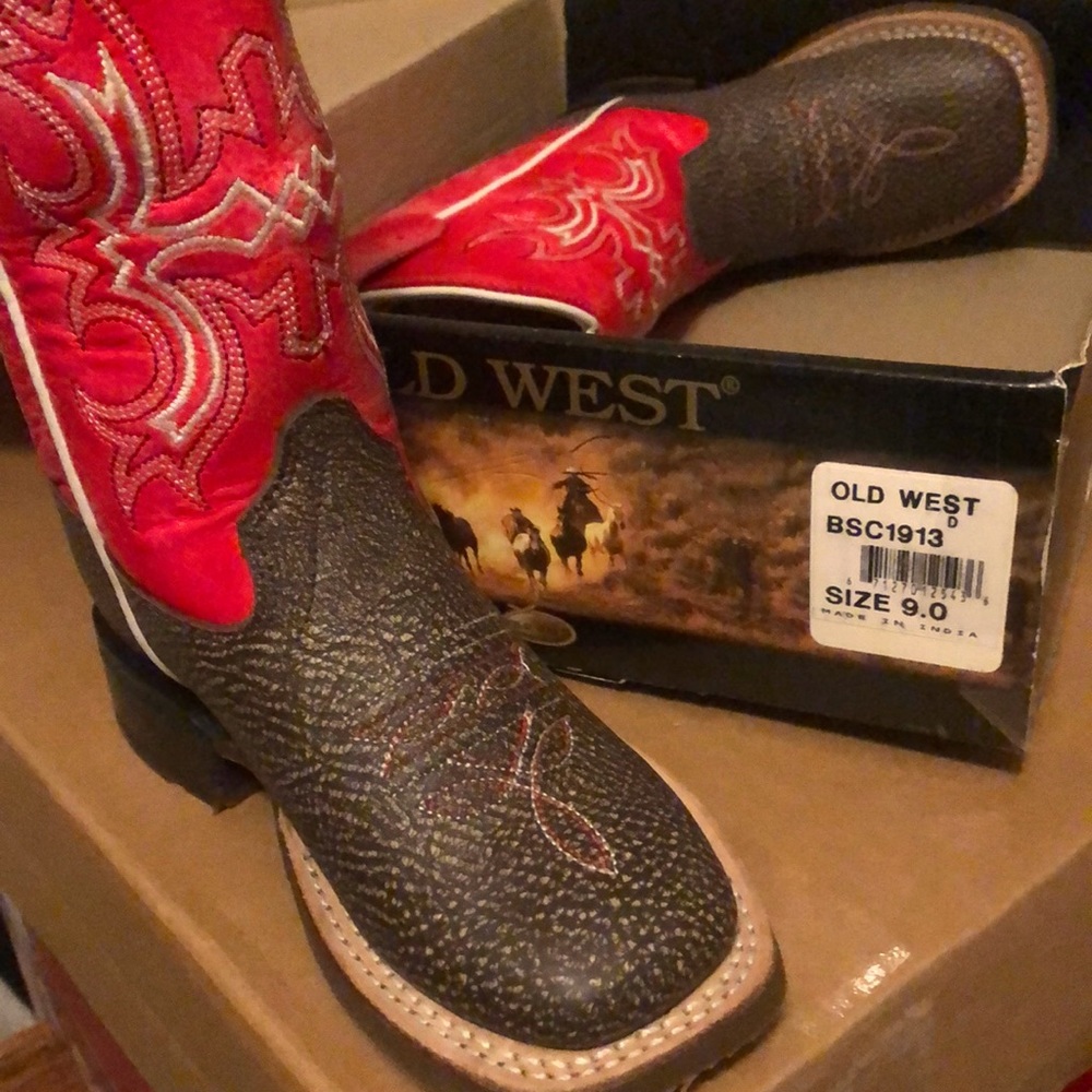 SOLD Old West Western Boots